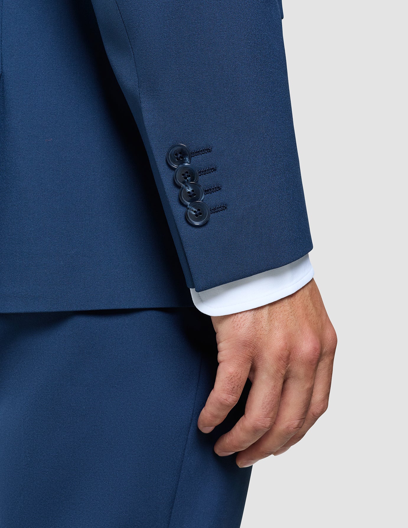 Essential Blazer Regular Marine Blue